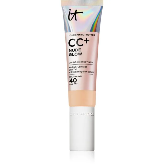 IT Cosmetics Your Skin But Better CC + Nude Glow CC kreem sära andva efektiga SPF 40 Medium 32 ml