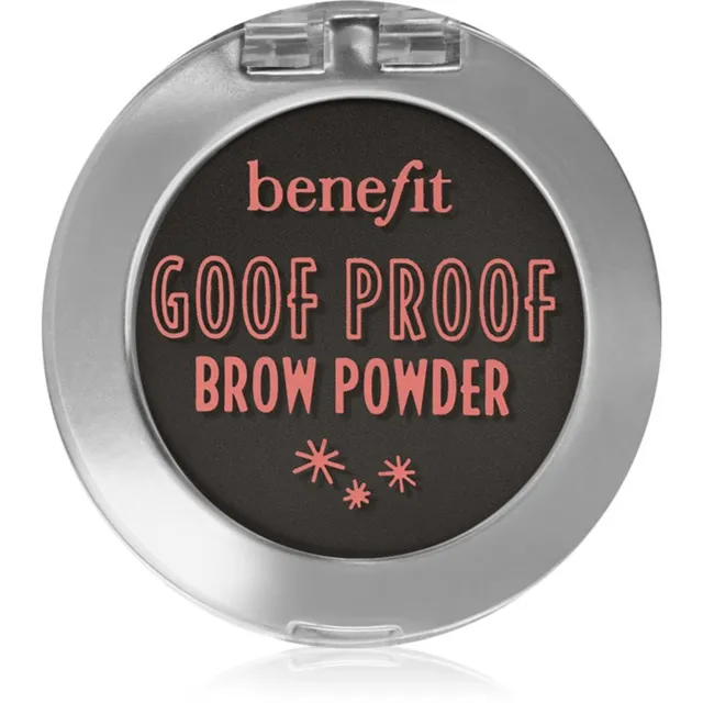Benefit Goof Proof Brow Powder Puuder kulmudele varjund 6 Cool Soft Black 1,9 g