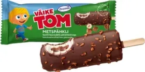 Väike Tom Vanilli-Koorejäätis Pähklitäidisega 70ml