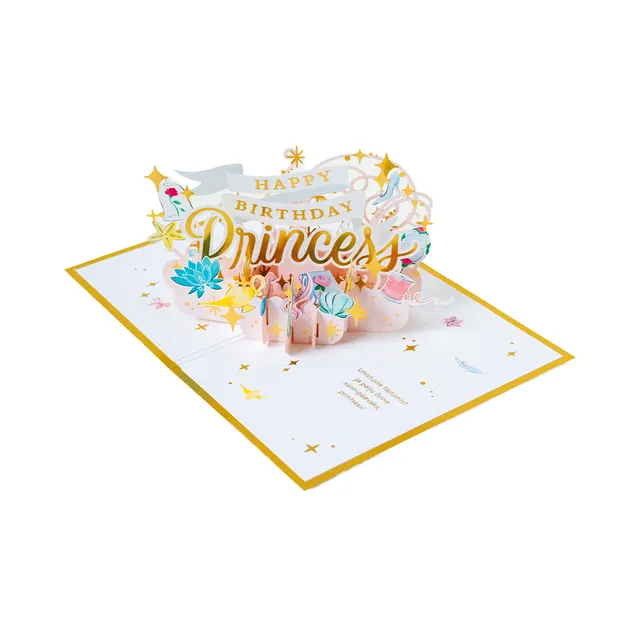 Pop-up kaart, Printsess (pakendis), HALLMARK, 1 tk