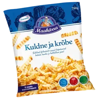 Maahärra Friikartul Kuldne & Krõbe 750g