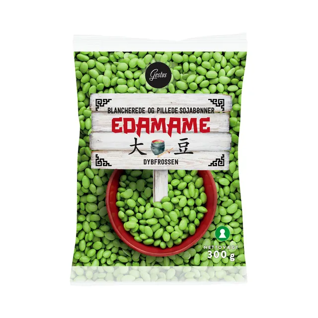 Edamame sojaoad, kooritud, GESTUS, 300g