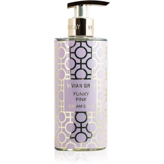 Vivian Gray Funky Pink Vanilla & Patchouli Vedelseep kätele lõhnaga 400 ml