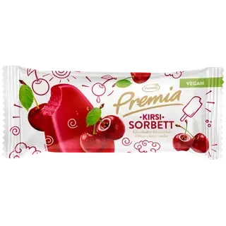 Kirsisorbett, PREMIA, 73 g