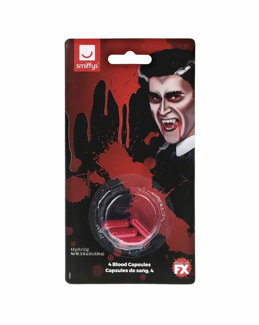 Smiffy's Make-Up FX Blood Capsules