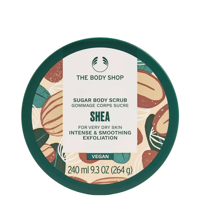 THE BODY SHOP Shea Intense & Smoothing Sugar Body Scrub 240ml