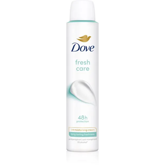 Dove Invisible Fresh Pihustatav deodorant valgete laikude hoolduseks 200 ml