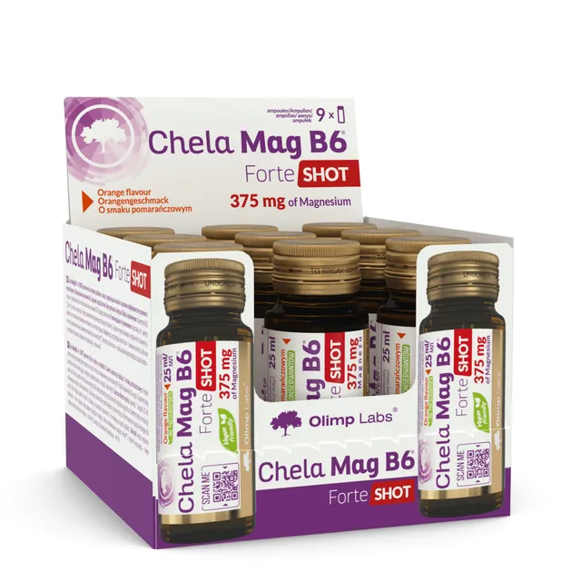 OLIMPLABS CHELA-MAG B6 FORTE SHOTS APELSINI 25ML N9