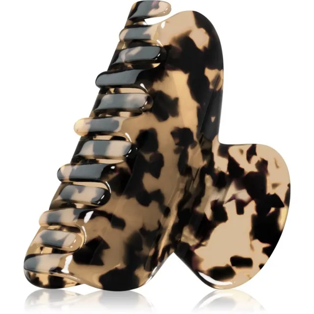 BrushArt Hair Claw clip juukseklamber Tortoise shell light 1 tk