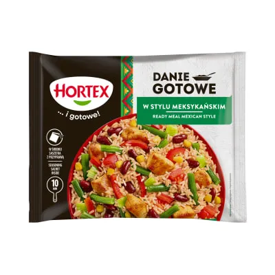 Köögiviljad kanaga Hortex Mexican külm. 450g