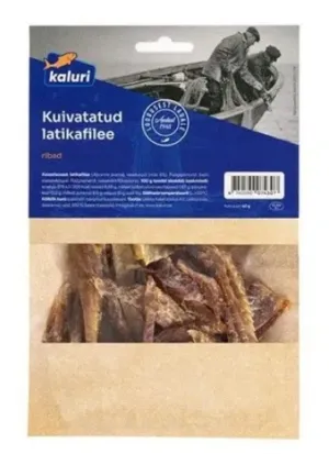 Kaluri Kuivatatud Latikafilee Ribad 40g