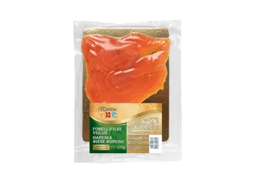 Vähesoola forellifilee viilud, 100g