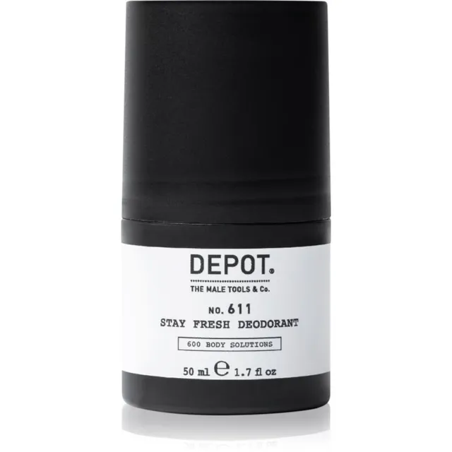 DEPOT 600 BODY SOLUTIONS No. 611 STAY FRESH DEODORANT Deodorant 50 ml
