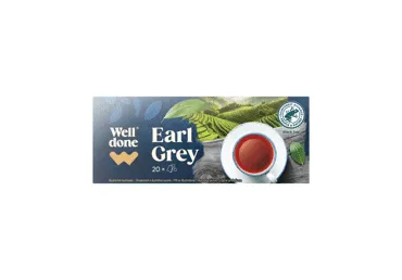 Must tee WELL DONE Earl grey 20x1.75g