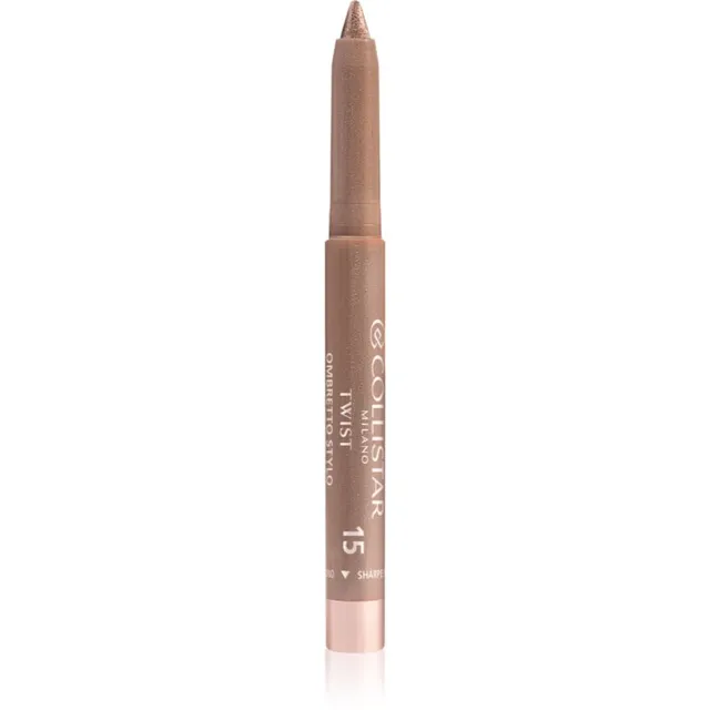 Collistar Twist Stylo Kauapüsiv pliiats-lauvärv veekindel varjund 15 - Bronze Spark 1.4 g