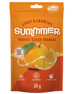 Summmer külmkuivatatud apelsini viilud 20 g