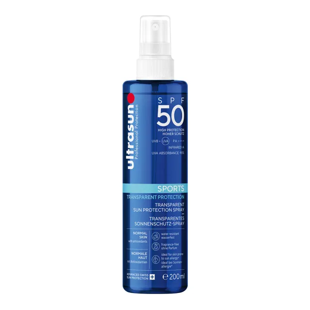 Sports päikesekaitse sprei SPF50 200 ml