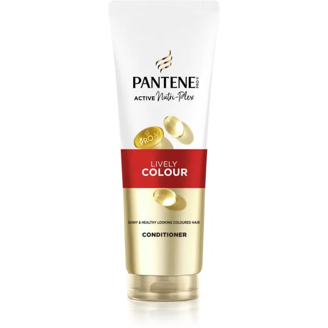Pantene Pro-V Active Nutri Plex Lively Colour Läiget andev ja pruune toone toetav palsam värvitud juustele 275 ml