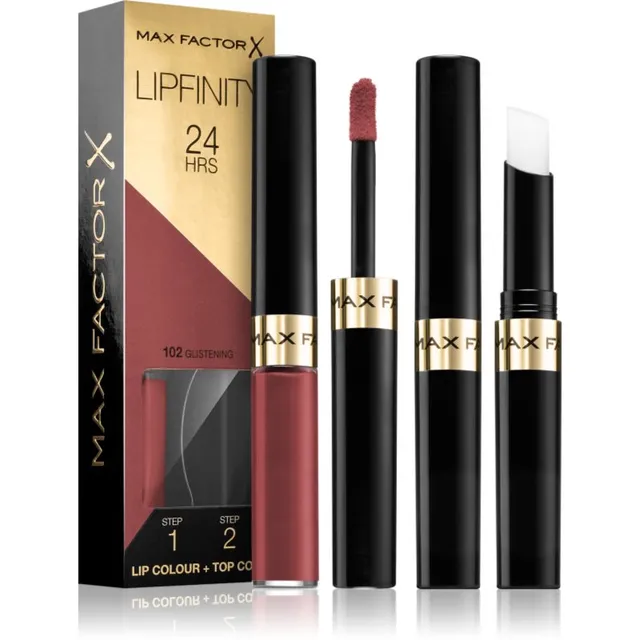 Max Factor Lipfinity Lip Colour Kauapüsiv huulepulk palsamiga varjund 102 Glistening 4.2 g