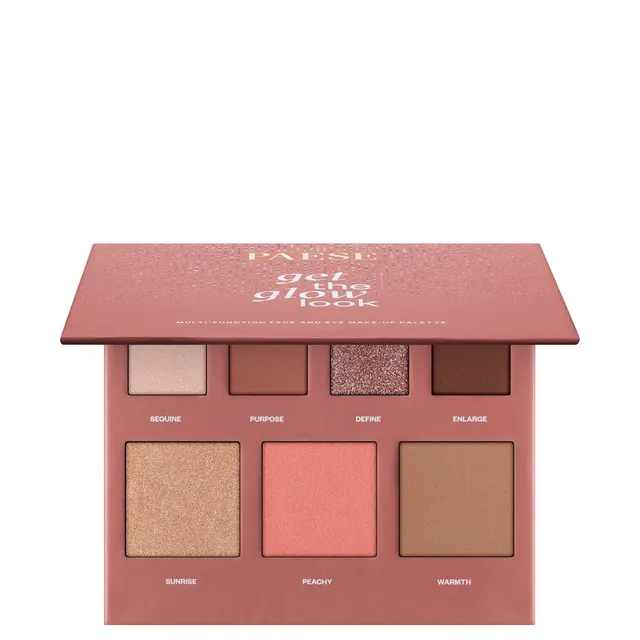 PAESE Get The Glow Look Face & Eye Palette 16g
