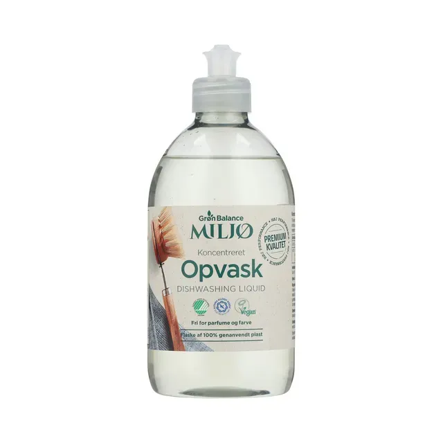 Nõudepesuvahendi kontsentraat, GRØN BALANCE, 500 ml
