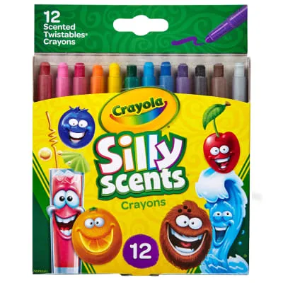Keeratavad rasvakriidid Crayola 12tk