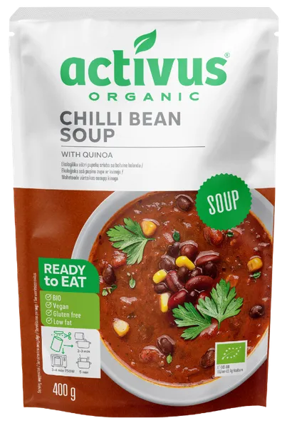 Vürtsikas vegan oasupp, ökoloogiline