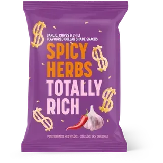 Dollar Snack küüslaugu-, murulaugu- ja tšillimaitselised kartulisnäkid 50g