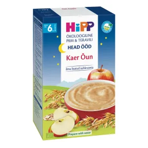 Hipp 6K Kaera-õuna piimapudrup.BIO 250g