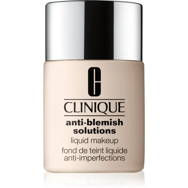 Clinique Anti-Blemish Solutions™ Liquid Makeup Väga hea katvusega jumestuskreem rasusele akne kalduvustega nahale varjund Flax 30 ml