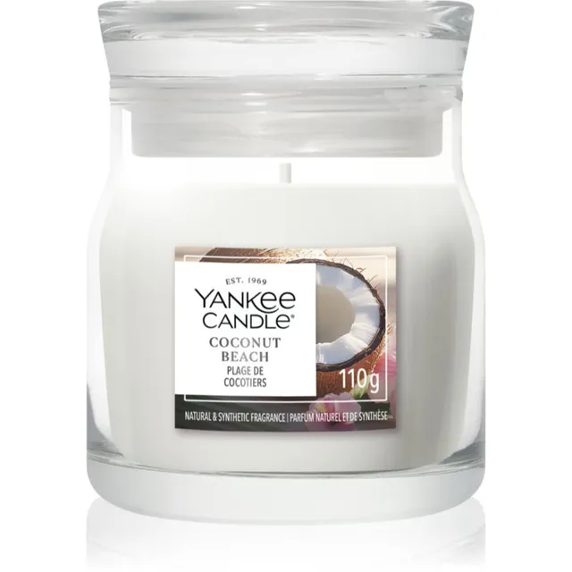Yankee Candle Coconut Beach lõhnaküünal Signature 110 g
