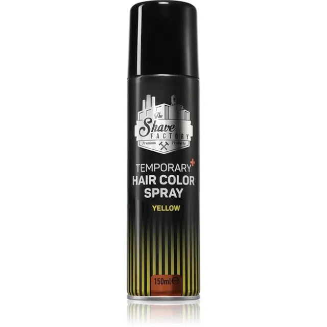 The Shave Factory Temporary Hair Color Spray Juukselakk varjund Yellow 150 ml