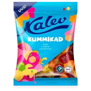 Kalev Kummikad vegan kummikommide segu 120g