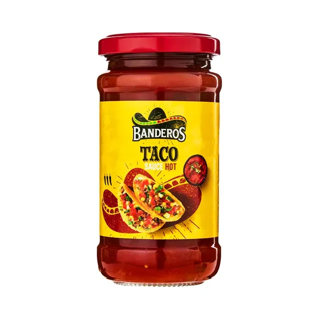 Taco kaste (terav), BANDEROS, 230 g