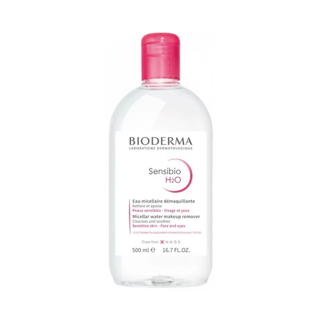 BIODERMA SENSIBIO H2O MITSELLAAR VESI TUNDLIKULE NAHALE 500ML