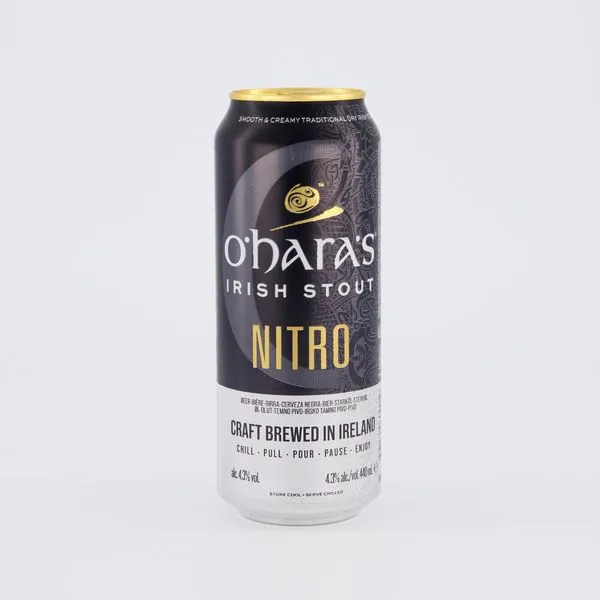 Nitro Irish stout tume õlu 440ml Iirimaa alk. 4.3% vol