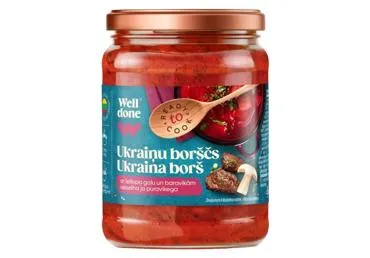 Ukraina borš veise.purav.WELL DONE 480g
