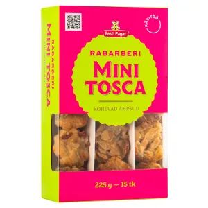 Mini Tosca rabarberiga 225g Eesti Pagar