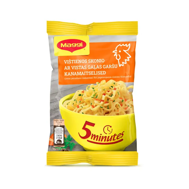 Kanamaitselised kiirnuudlid, MAGGI, 59,2 g