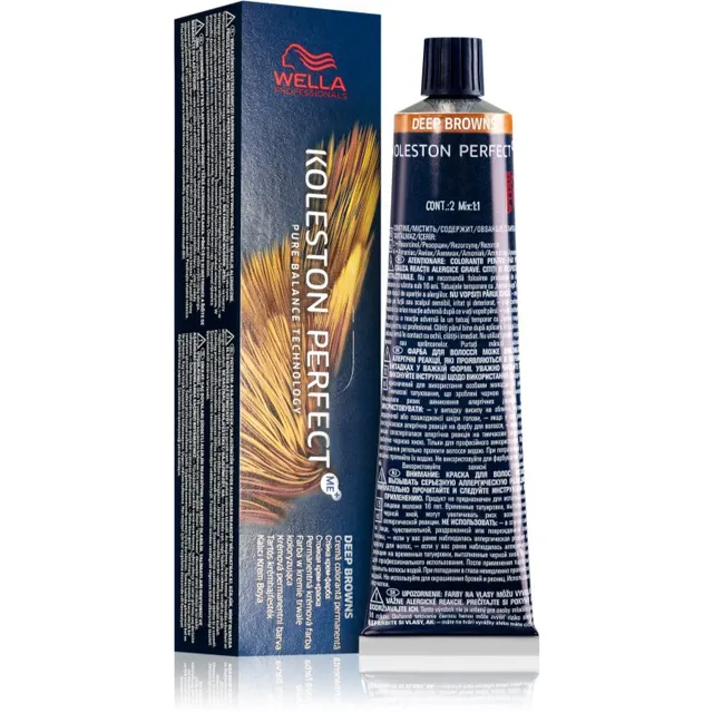 Wella Professionals Koleston Perfect ME+ Deep Browns Püsijuuksevärv varjund 7/7 60 ml