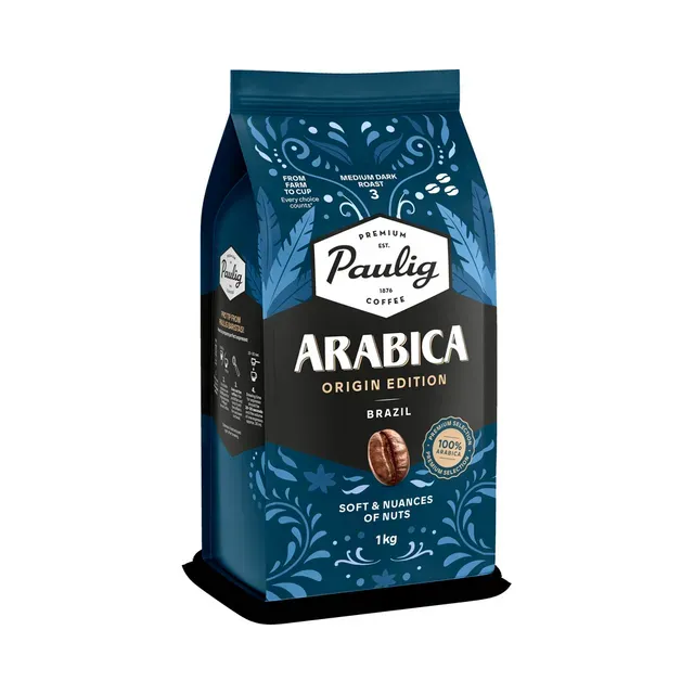 Kohvioad Arabica Origin Edition Brazil, PAULIG, 1kg