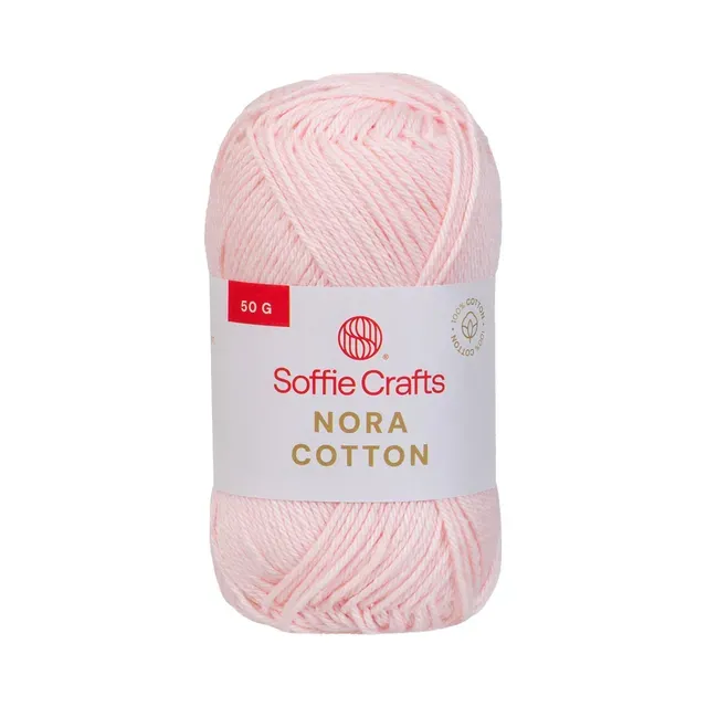 Lõng Nora Cotton, SOFFIE CRAFTS, 50 g