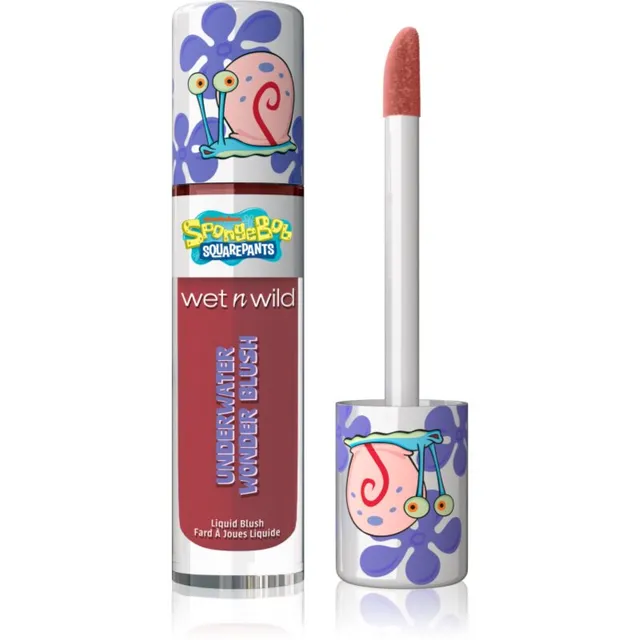 Wet n Wild SpongeBob SquarePants Underwater Wonder Blush Vedel põsepuna varjund Snailed It 6.5 ml