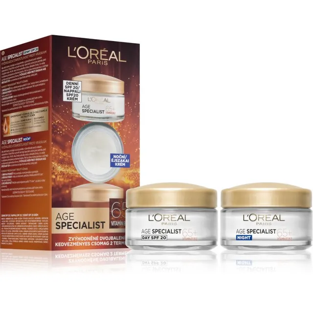 L’Oréal Paris Age Specialist 65+ Päeva- ja öökreem kortsudevastase toimega