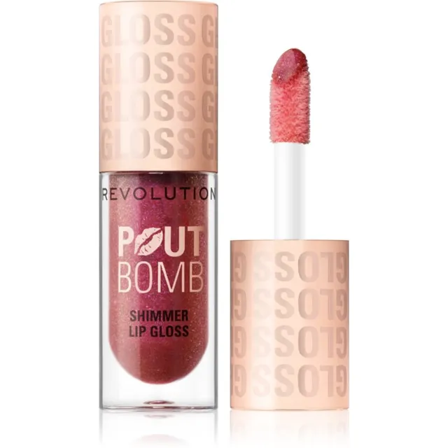 Revolution Shimmer Gloss Sädelev huuleläige varjund Berry Lustre 4.5 ml