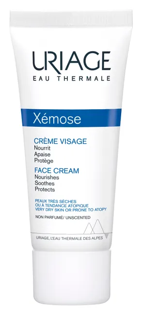 URIAGE XEMOSE VISAGE NÄOKREEM VÄGA KUIVALE NAHALE 40ML