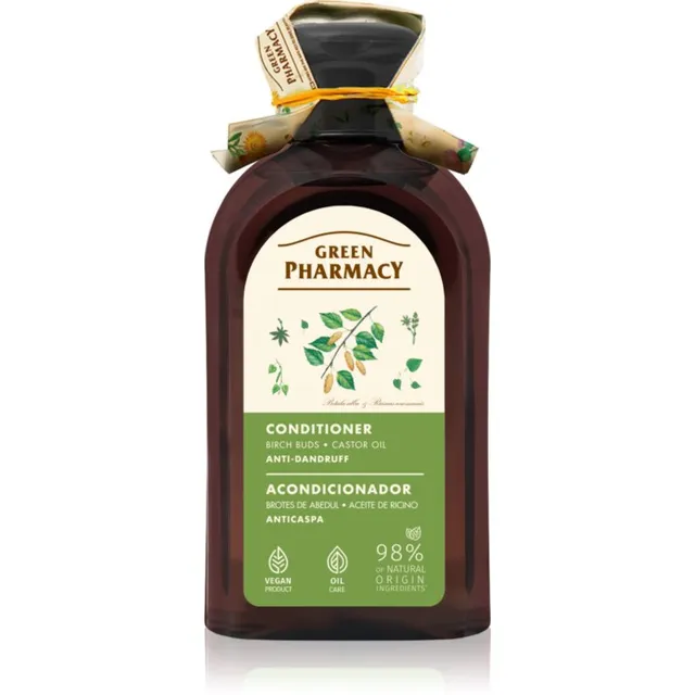 Green Pharmacy Birch Buds & Castol Oil Conditioner Palsam kõõma vastu 300 ml