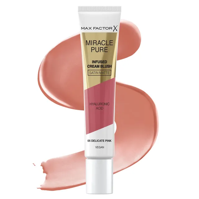 MAX FACTOR Miracle Pure Infused Cream Blush No.05 Delicate Pink 15ml