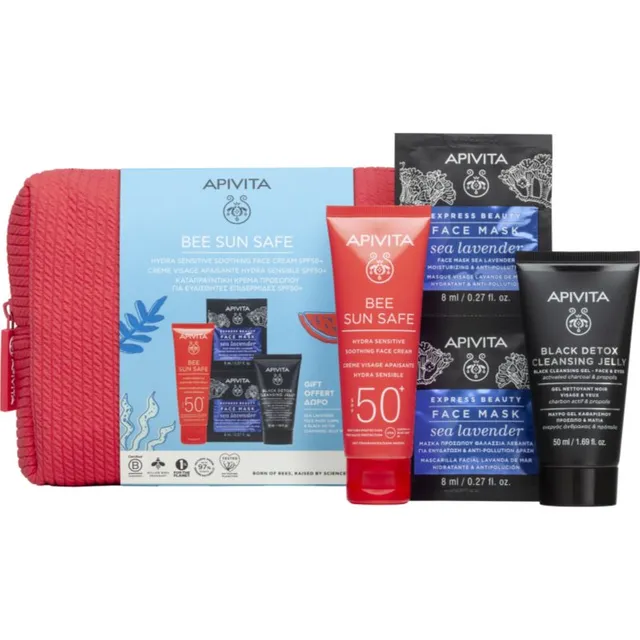 Apivita Bee Sun Safe Hydra Sensitive Gift Set Kinkekomplekt SPF 50+