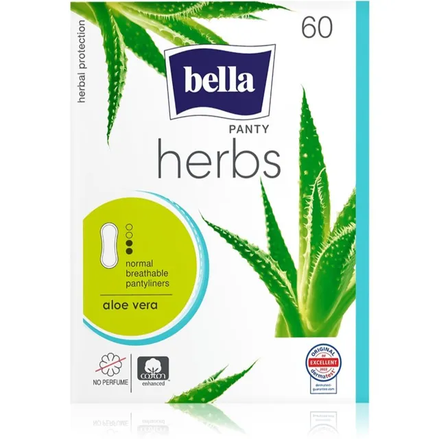 BELLA Herbs Aloe Vera sukkpüksid lõhnatu 60 tk